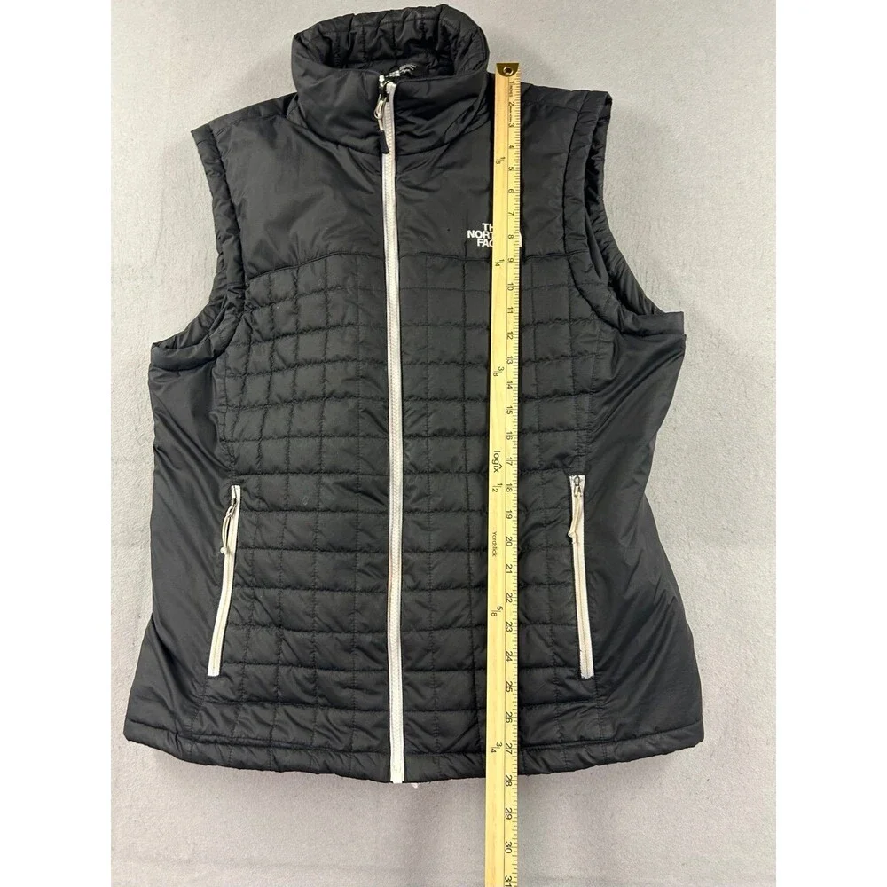 The North Face Men’s Black Thermoball Quilted Puffer Vest
